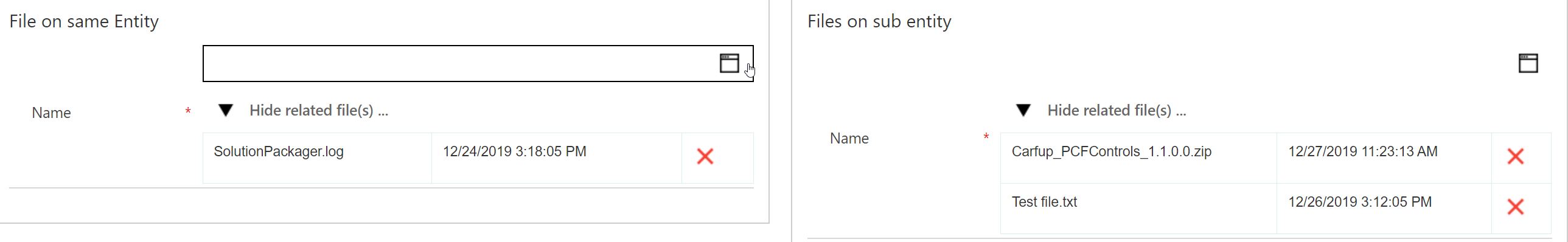 File field Manager for Model driven App !